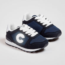 Carregar imagem no visualizador da galeria, Unisex Navy Sneakers with Lights