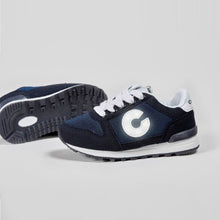 Carregar imagem no visualizador da galeria, Unisex Navy Sneakers with Lights