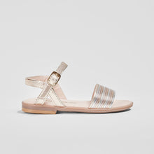 Carica l'immagine nel visualizzatore di Gallery, Girl's Multi Metallic Leather Sandals