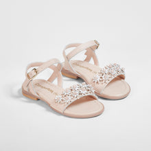 Carica l'immagine nel visualizzatore di Gallery, Girl's Makeup Pink Flowers Sandals