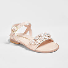Carica l'immagine nel visualizzatore di Gallery, Girl's Makeup Pink Flowers Sandals